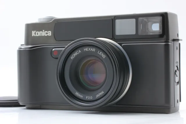 [Near MINT] Konica Hexar AF 35mm F2 Rangefinder Film Camera black From JAPAN