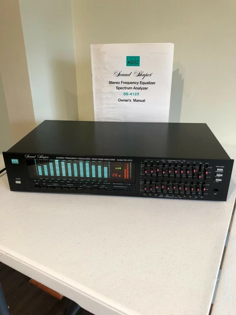 ADC SS-412X 🌈RaRe🌈 Vintage Stereo Frequency Equalizer | eBay