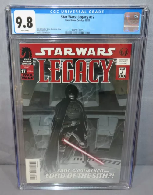 STAR WARS: LEGACY #17 (1st Cade Skywalker as Sith) CGC 9.8 NM/MT Dark Horse 2007