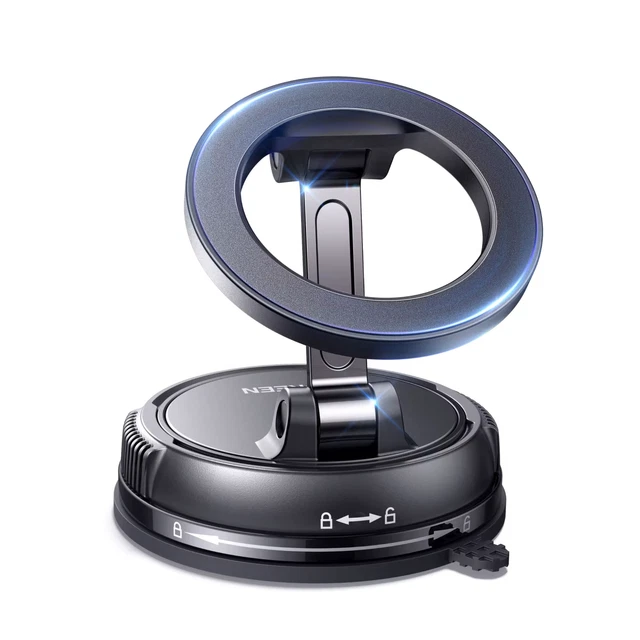 Supporto per presa d'aria per auto | Supporto per presa d'aria per auto girevole a 360 gradi | Clip porta cellulare da auto vivavoce, porta cellulare anti-vibrazione, universale per smartphone