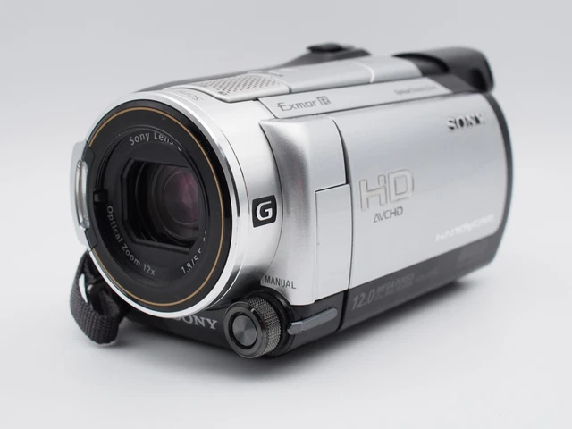 EXCELLENT] SONY HDR-XR500V 120GB HDD HD Handycam NightShot Tested