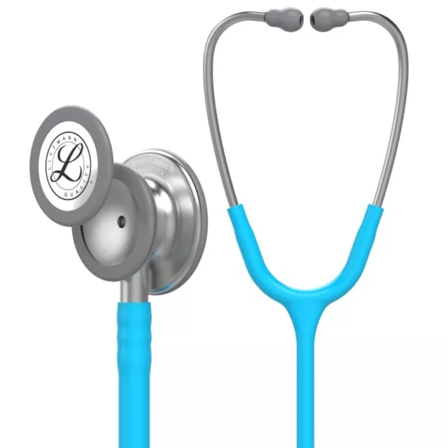 3M Littmann Classic III Monitoring Stethoscope - Turquoise 5835