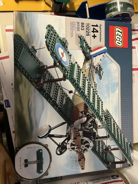 Lego - Sopwith Camel Ww1 Bi Plane | 10226  | Retired 2014 | Rare | Nisb Aviation