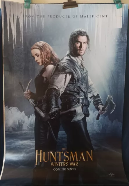 The Huntsman  Winters War  Chris Hemsworth Original One Sheet Cinema Poster