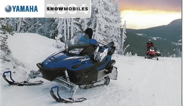 Snowmobile Brochure - Yamaha - Product Line Overview - 2004 (SN43)