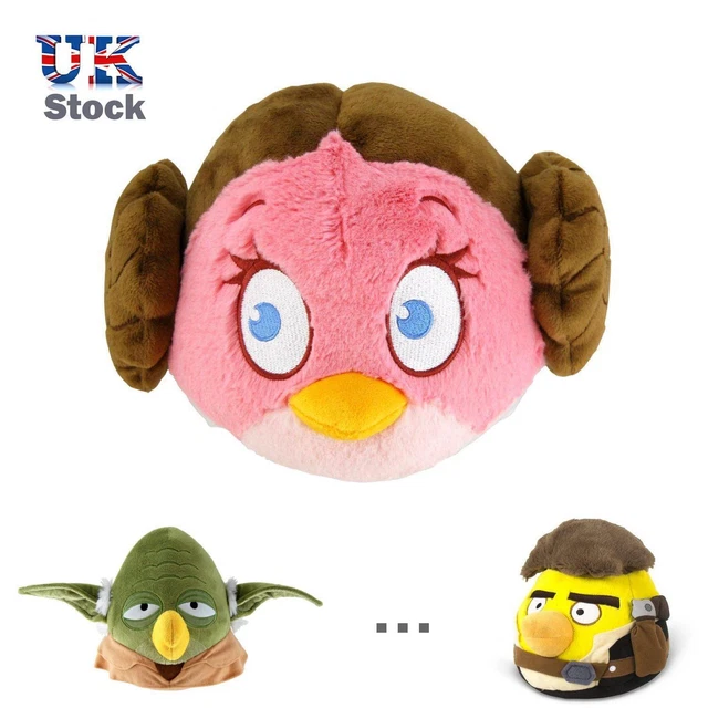 ANGRY BIRDS STAR Wars 8" Large Plush Soft Toy Kids Children Boys Girls ...