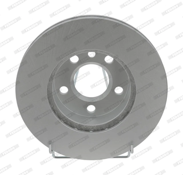 2 dischi freno Premier Coat + disco FERODO DDF427C per VW 7DB TRANSPORTER anteriore