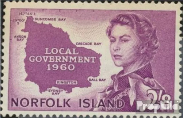 Norfolk-Island 40 (complete issue) unmounted mint / never hinged 1960 Regierungs