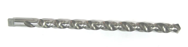 15/32 Twist Drill Bit 9" Long Extra Length 7-1/2" LOC Flute Straight shank