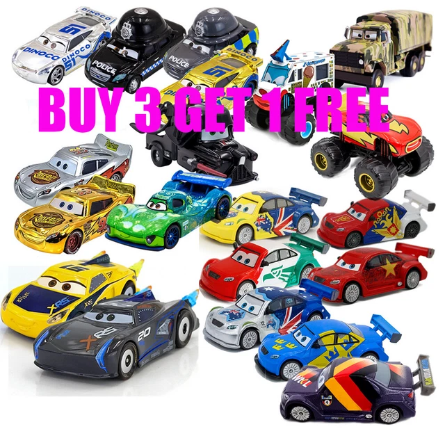 PIXAR CARS LOT Lightning McQueen 155 Diecast Toys Gift Car Collect All