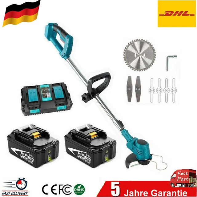 FÜR MAKITA DUR181Z 18V LiIon Akku Rasentrimmer Garten Trimmer/Akkus