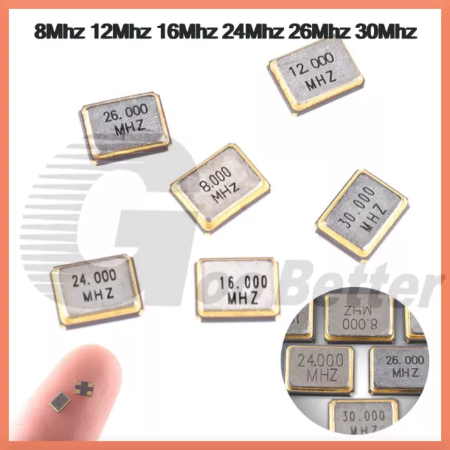 SMD Quarz Oszillator Oszillator Crystal Oscillator 8 12 16 24 26 30 MHz