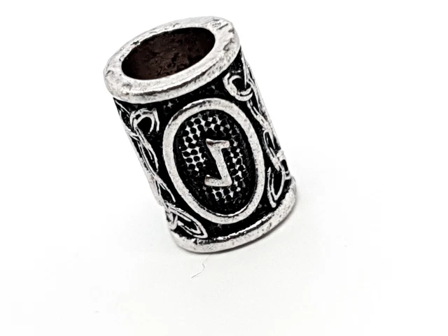 Haarbart Perle Wikinger Ihwaz Elha Elder Futhark Rune Segen Perle Nordisch UK