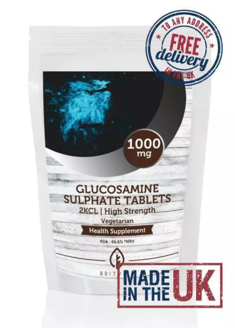 Glucosamine Sulphate 2KCL 1000mg Tablets BV