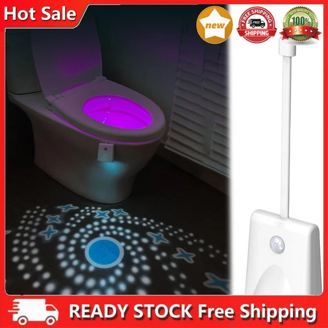 MOTION SENSOR LED Toilet Light Waterproof Toilet Night Light Toilet ...