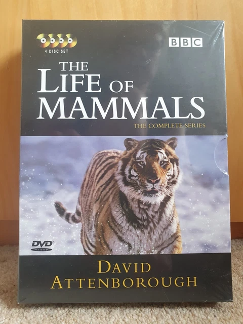 BBC THE LIFE Of Mammals The Complete Series Box Set VHS Cassettes