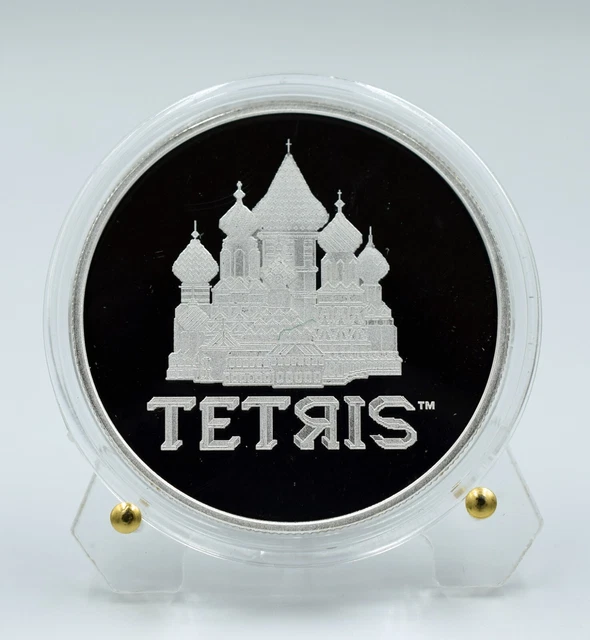 LOT OF 2 - TETRIS St Basil's Cathedral 1 oz Fine Silver $2