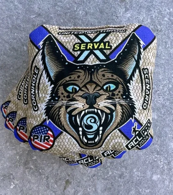 CORNHOLE SCENARIO 2024 SERVALX Royal Blue X Blonde 250.00 PicClick