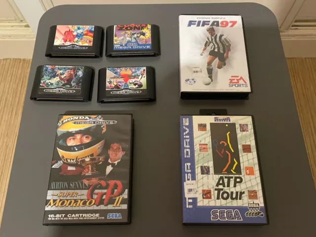 lot de 7 jeux sega mega drive