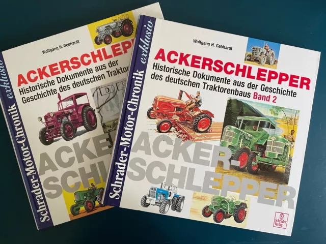 ACKERSCHLEPPER Band 1 und 2 Deutscher Traktorenbau