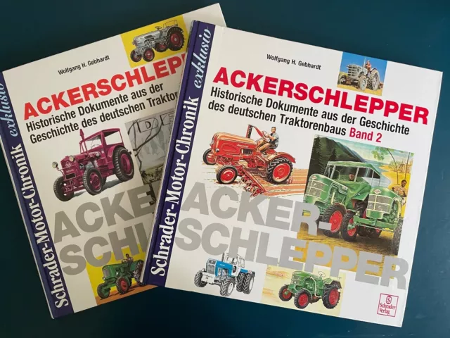 ACKERSCHLEPPER Band 1 und 2 Deutscher Traktorenbau ACKERSCHLEPPER Band 1 und 2 Deutscher Traktorenbau