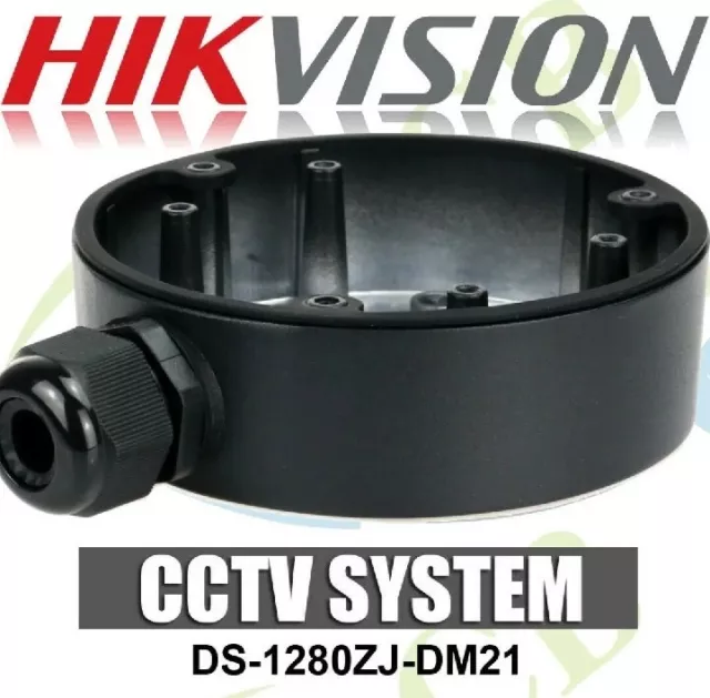 Hikvision Ds-1280Zj-Dm21 Scatola Di Giunzione Impermeabile Staffa A Parete Fotocamere A Cupola