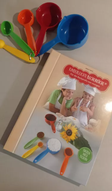 Kinderbackbuch "Kinderleichte Becherküche" mit Messbechern