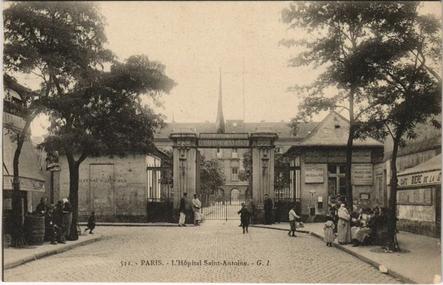 Carte Postale Ancienne CPA PARIS - Maison Des Chimères - Rue Saint Antoine