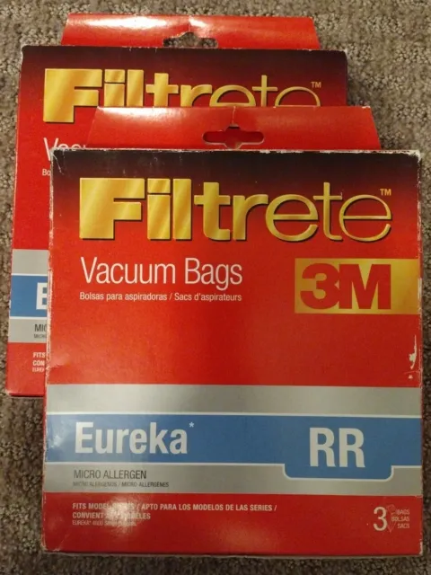 3M FILTRETE EUREKA RR VACUUM CLEANER BAGS 67704A - 5 bags Micro Allergen