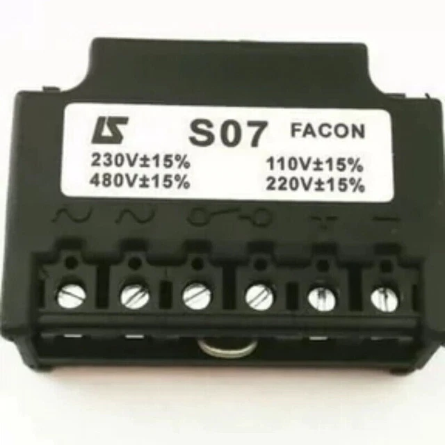 Module Redresseur Frein Moteur FACON S07 - AC230V/480V Vers DC110/220V