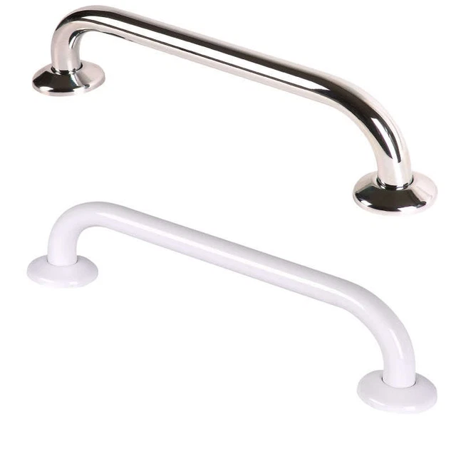 Disabled Grab Rail Bar Handle In 2 Sizes + 2 Colors - Bathing Aid, Made Of Steel