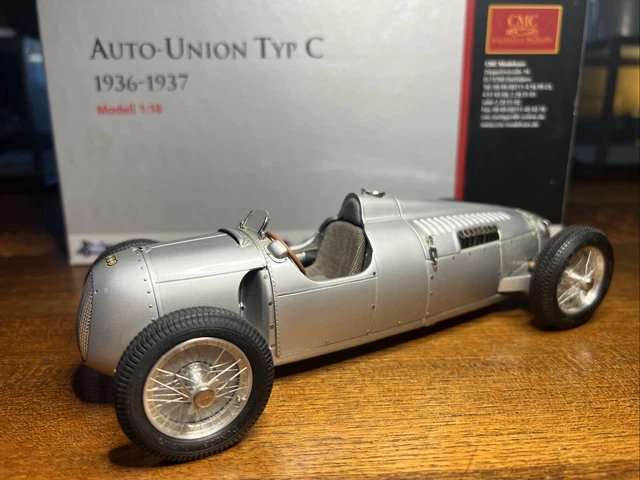 CMC 1/18 AUTO Union Typ C 1936-1937 EUR 358,12 - PicClick ES