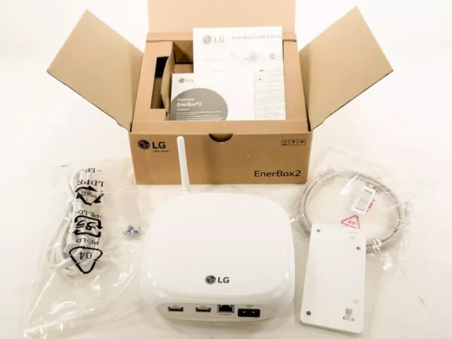 LG Solar Enerbox 2 NeON ACe Solar Production Monitoring Gateway Wi-Fi HGQQMSD10