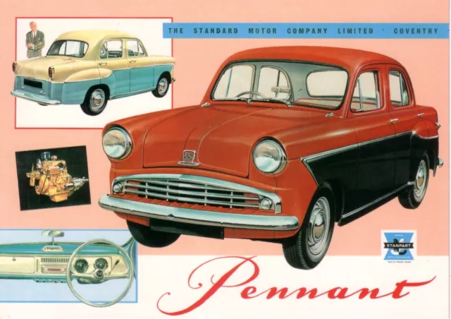 Standard Pennant 1957 Car Jumbo Fridge Magnet