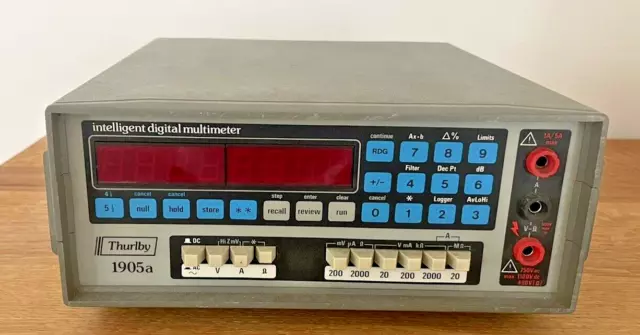 Thurlby 1905a intelligent digital multimeter