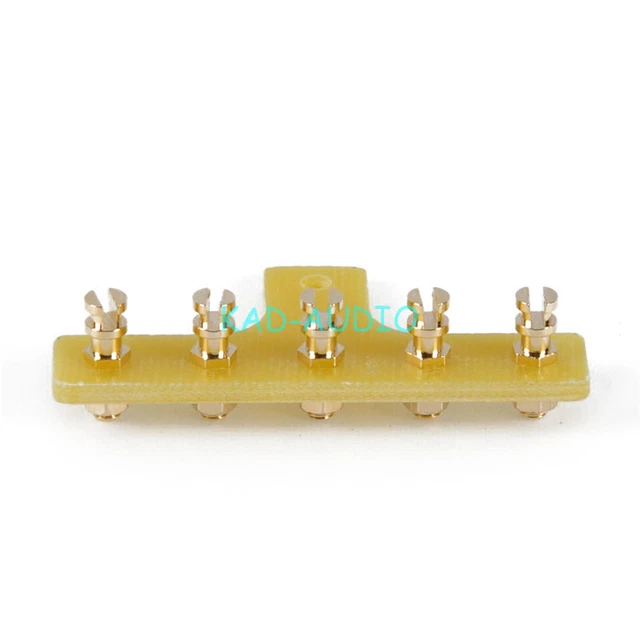 2pcs Terminal Strip Turret Tag 5Lugs Board Audio Guitar Tube Amplifier Parts 2