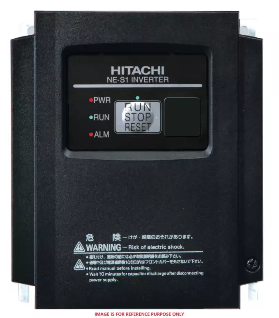 Hitachi, Ltd NES1-022SB Inverter, 200-240 volt, 1 phase, 3 HP, 10.0 Amps [PZL]