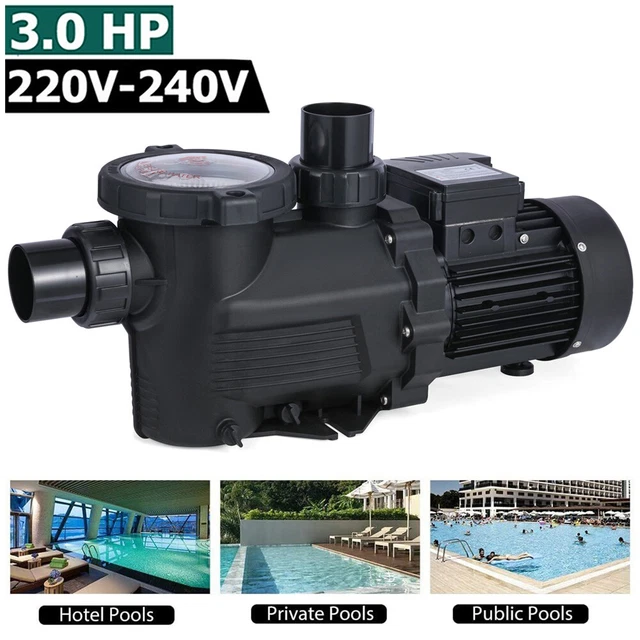 SWIMMING POOL PUMP Motor In/Above Ground For Hayward 3HP 220V Hot Tub