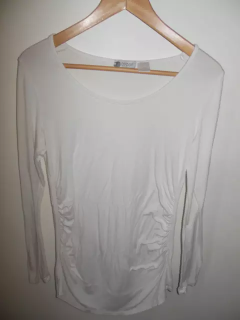 tee-shirt de grossesse La Redoute blanc très bon état