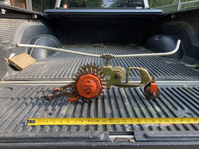 Vintage F.D. Kees Cast Iron Walking Tractor Sprinkler Model 101xa