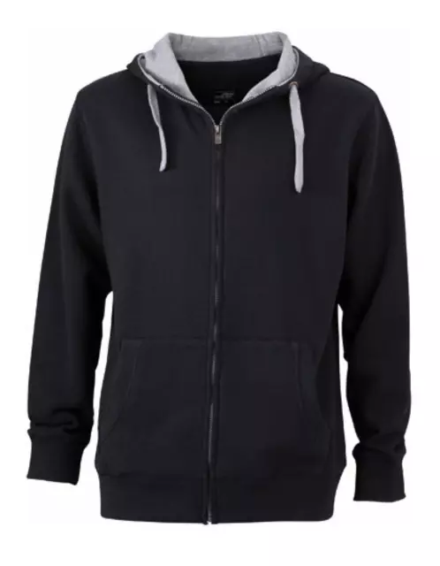 Men´s Lifestyle Zip-Hoody | James+Nicholson