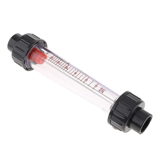 ROTAMETER LIQUID FLOW meter 10-100L / meter ABS shell £12.41 - PicClick UK