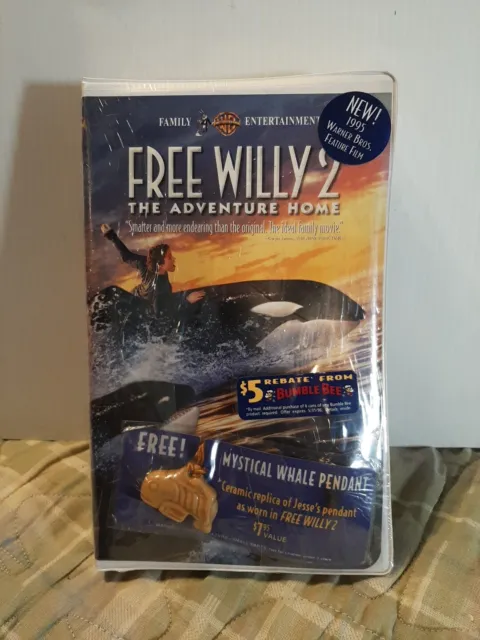 Free Willy 2 Mystical Ceramic Whale Pendant Necklace Unopened RARE | eBay