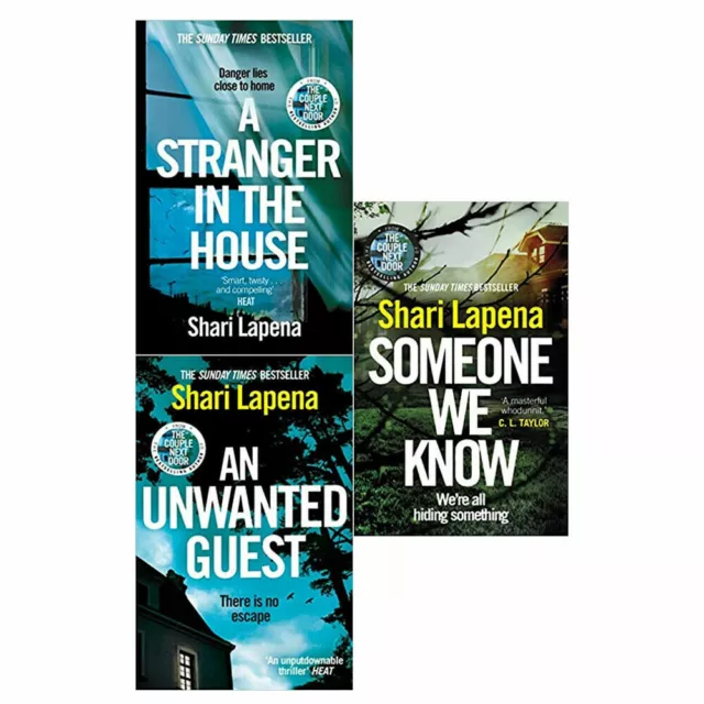 Shari Lapena 3 Books Collection Set A Stranger in the House,Someone We Know NEW