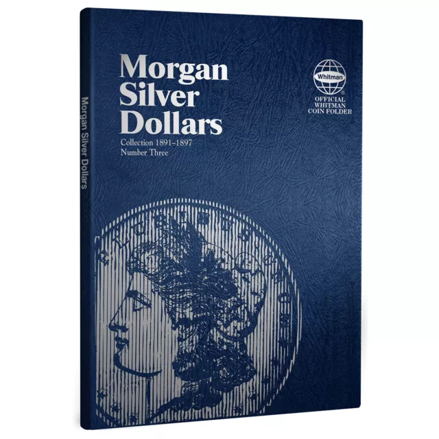 Morgan Silver Dollar #3: 1891-1897 - Official Whitman Coin Folder