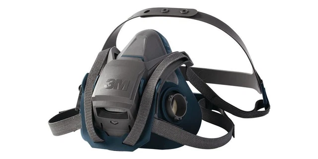 Mezza maschera respiratoria 3M 6502QL - Serie 6500 EN 140 senza filtro M