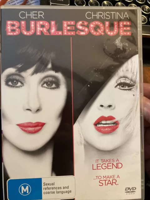 Burlesque DVD EB2 Overlooked movie with Cher, Christina Aguilera, Stanley Tucci!