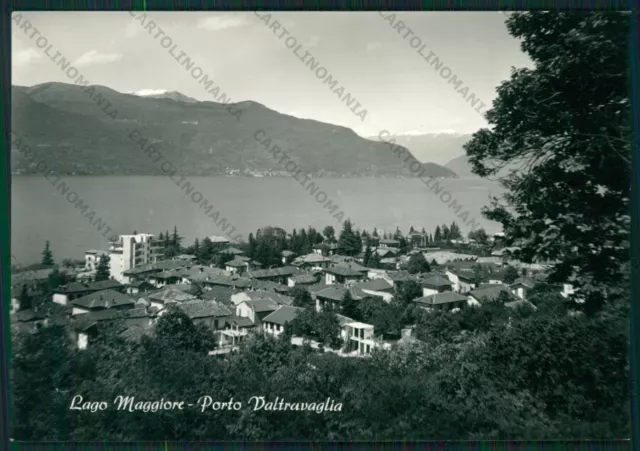 Varese Porto Valtravaglia Lago Maggiore Foto FG cartolina KV9288