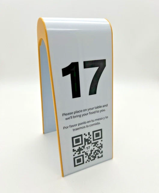 MCDONALDS RESTAURANT TABLE Top Tent Marker 17 mcdonald's tabletop