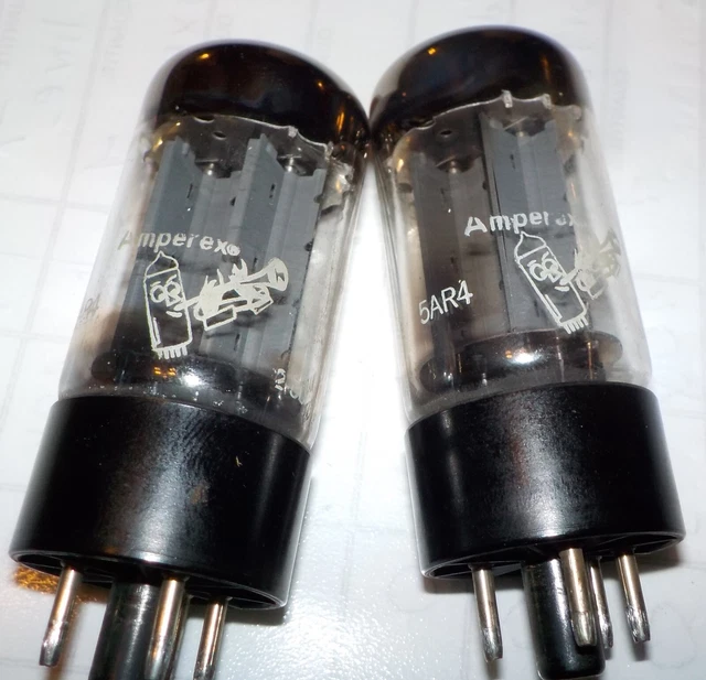 Lot De 4 Tubes électroniques EF9 Et AF7 Metrix NOS – Pour Radio TSF – Testés